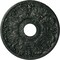 Ekena Millwork Apollo Medallion (Canopies up to 5 5/8"), 16 1/2"OD x 3 5/8"ID x 1 1/8"P, Painted Turtle Crackle CM16APPTC - alternate 1